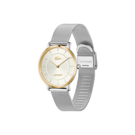 Reloj Lacoste Crocorigin plateado y dorado mujer 2001472