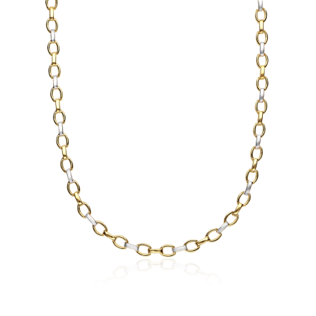Gargantilla Oro Bicolor 18k "Esbatt"
