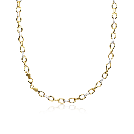 Gargantilla Oro Bicolor 18k "Esbatt"