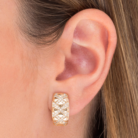 Pendientes Vidal & Vidal rombos G3058