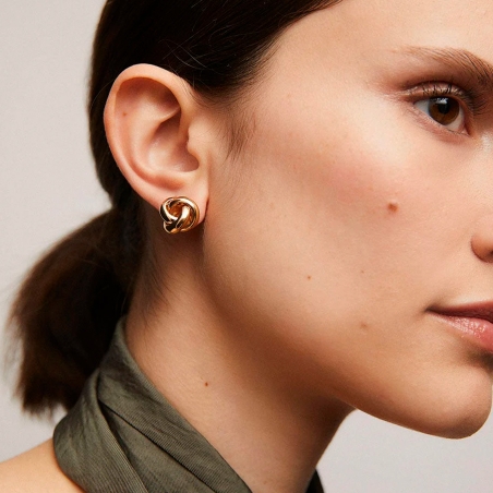 Pendientes Vidal & Vidal nudo G3296B