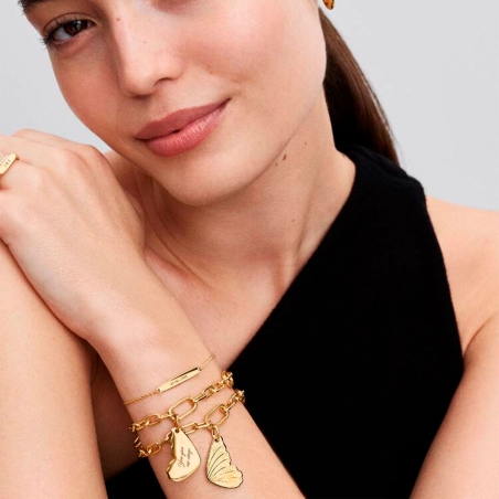 Colgante Pandora ala de mariposa grabable 364015C00