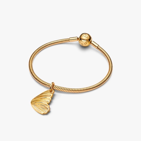 Charm Pandora colgante ala de mariposa grabable 364015C00