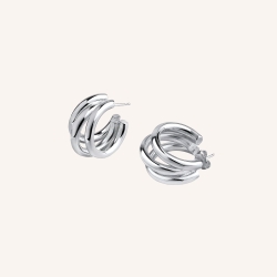 Pendientes Vidal & Vidal aro triple Q3008
