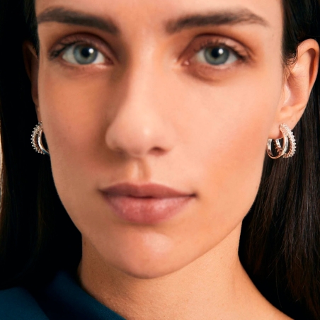 Pendientes Vidal & Vidal doble aro Q3577