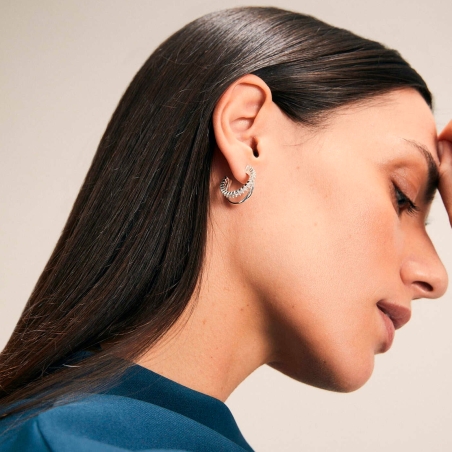 Pendientes Vidal & Vidal doble aro Q3577