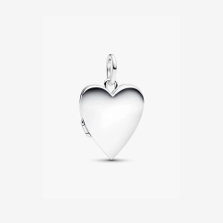 Colgante Pandora corazón plata grabable 394013C01