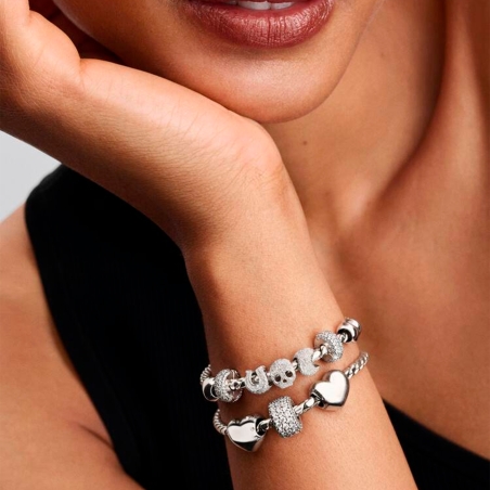 Charm Pandora mini luna textura 794054C00