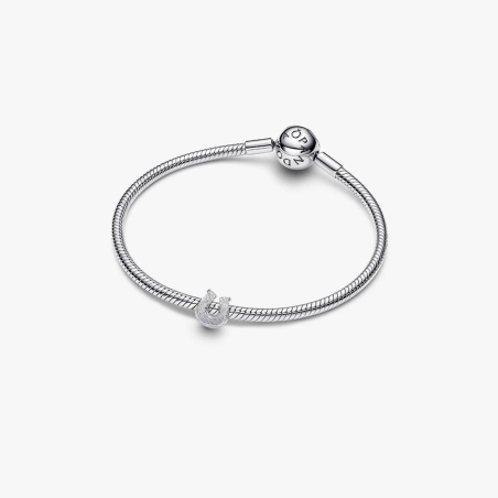 Charm Pandora mini herradura textura 794056C00