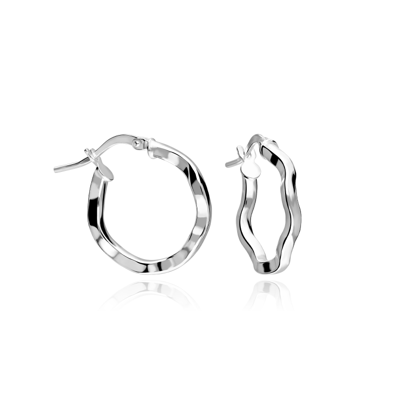 Aros Plata primera ley 20mm "Onda"