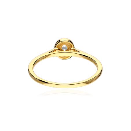 Anillo Oro 18k y diamantes 0.20cts "Aladriel"
