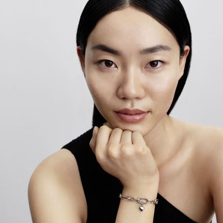 Charm Pandora Mini Corazón Asimétrico 793691C00