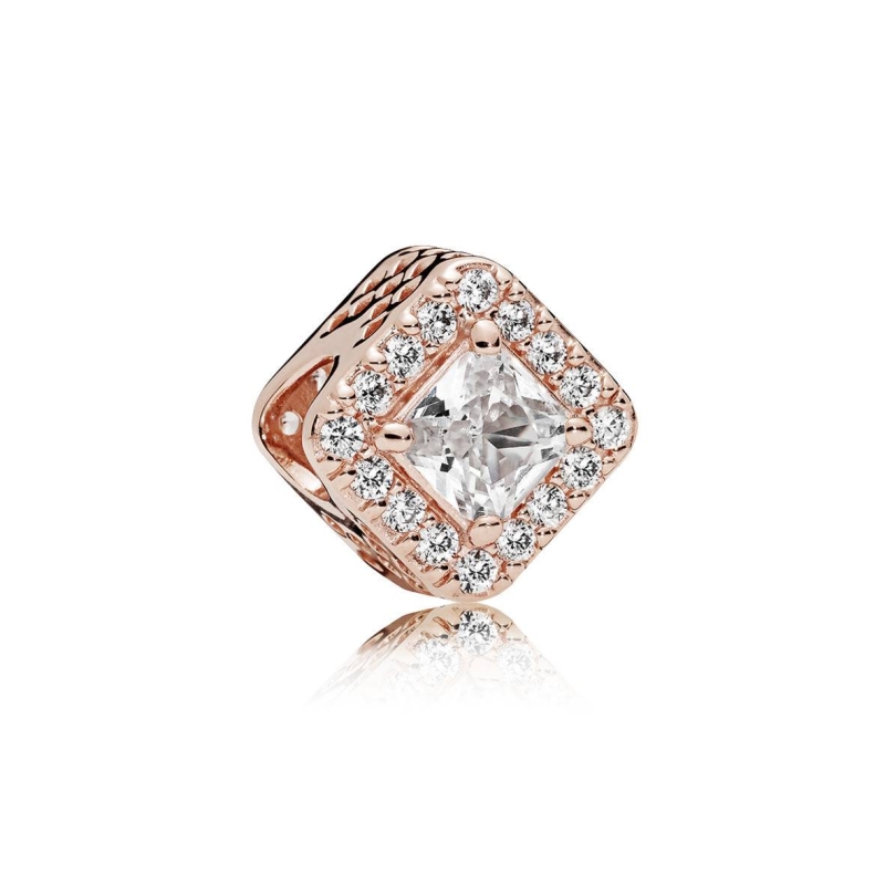 Charm Pandora Rose Resplandor Geométrico 786206CZ Charm Pandora Rose Resplandor Geométrico 786206CZ