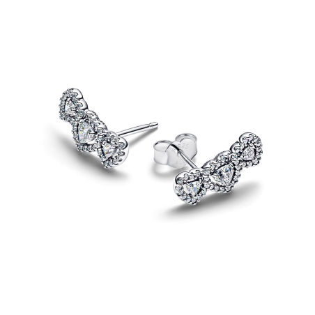 Pendientes Pandora Timeless Corazones 294411C01