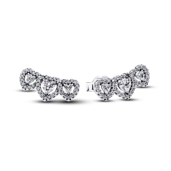 Pendientes Pandora Timeless Corazones 294411C01