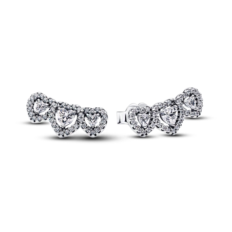 Pendientes Pandora Timeless Corazones 294411C01