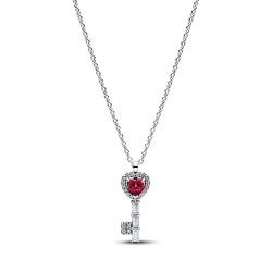 Collar Pandora Llave Corazón Cherry 394392C01