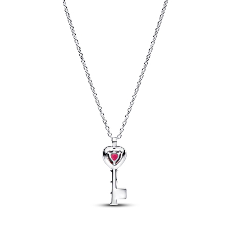 Collar Pandora Llave Corazón Cherry 394392C01