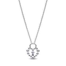 Collar Pandora Corazón Candado 394416C01