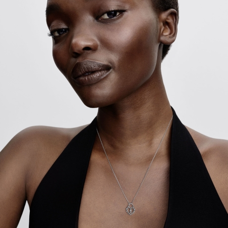 Collar Pandora Corazón Candado 394416C01