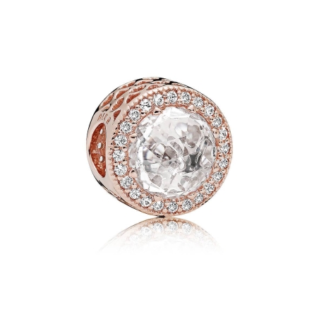 Charm Pandora Rose Corazones Radiantes 781725CZ