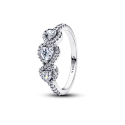 Anillo Pandora Timeless Corazones 194413C01