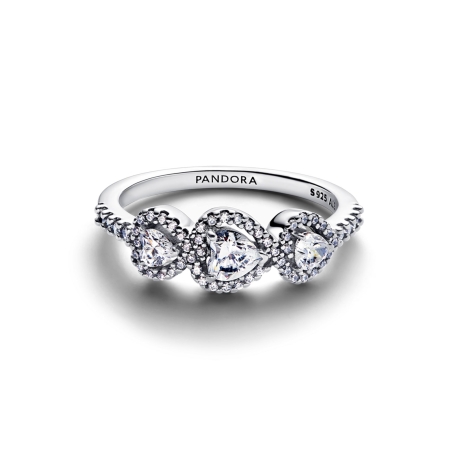 Anillo Pandora Timeless Corazones 194413C01