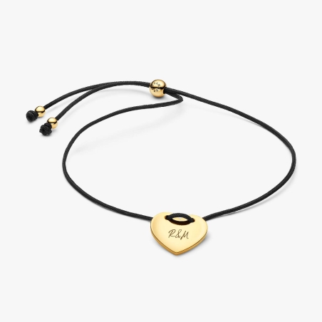 Pulsera Pandora Deslizante Corazón Grabable 564420C01