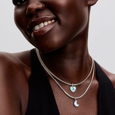 Charm Pandora colgante luna creciente doble 794272C01