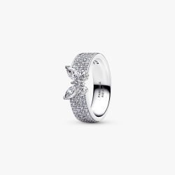 Anillo Pandora ancho mariposa brillantes 194270C01