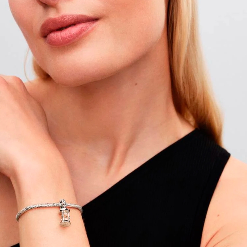 Charm Pandora colgante luna creciente doble 794272C01 - Joyerías Sánchez