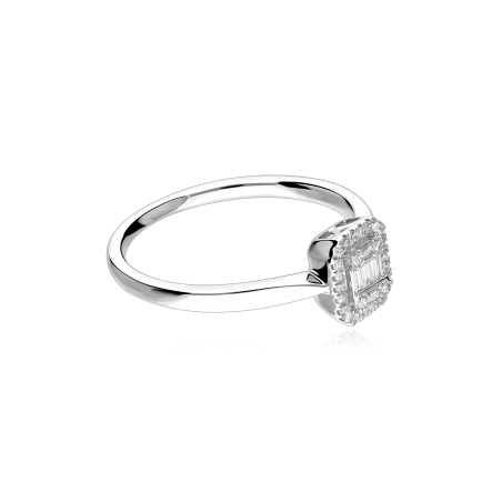 Anillo Oro 18k y diamantes 0.15cts "Ailish"