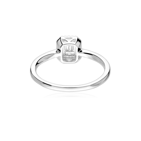 Anillo Oro 18k y diamantes 0.15cts "Ailish"