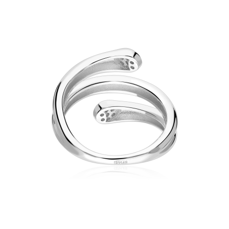 Anillo Plata primera ley y circonitas "Campanilla"