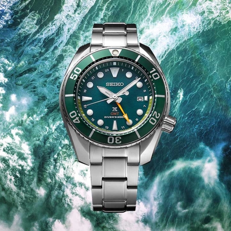 Reloj Seiko Prospex Sumo Solar GMT SFK003J1