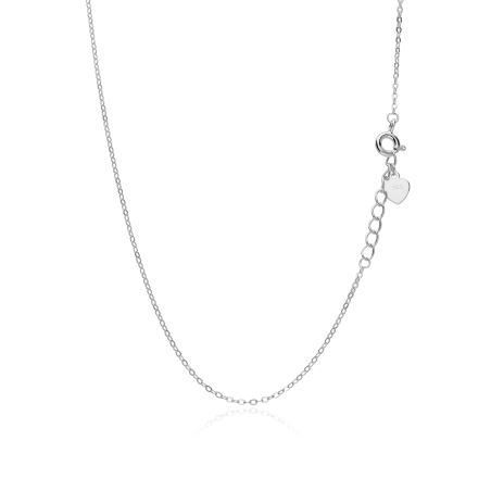 Gargantilla Plata primera ley y circonita "True Love"