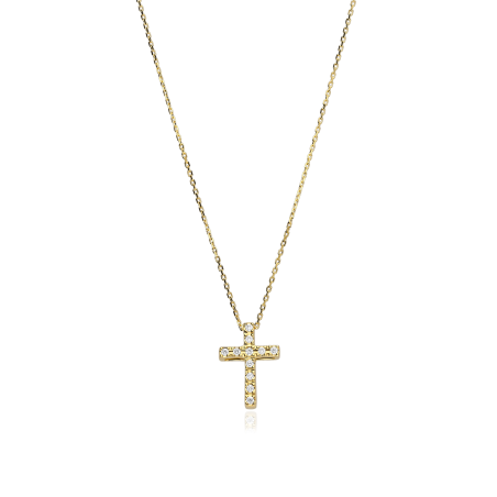 Gargantilla Oro 18k y diamantes 0.07cts "Yiss"