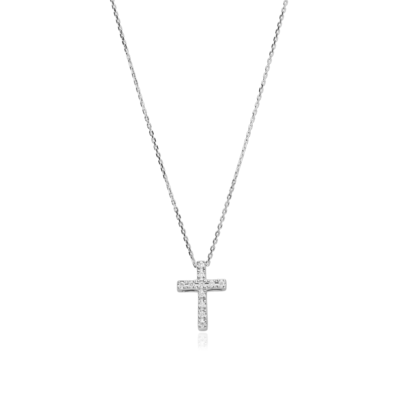 Gargantilla Oro 18k y diamantes 0.07cts "Yiss"