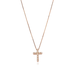 Gargantilla Oro 18k y diamantes 0.07cts "Yiss"