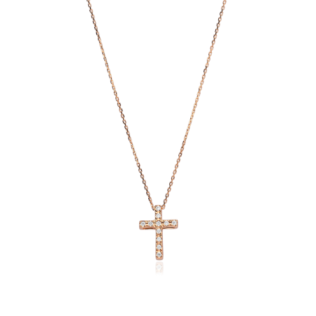 Gargantilla Oro 18k y diamantes 0.07cts "Yiss"