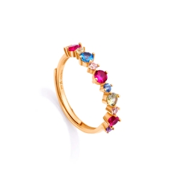 Anillo Viceroy Plata y circonitas 13098A