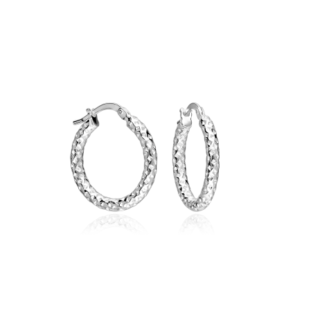 Aros Plata de primera ley 20mm "Reider"