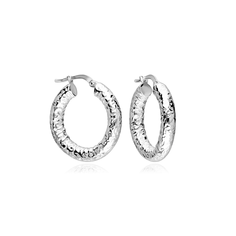 Aros Plata de primera ley 23mm "Meison"