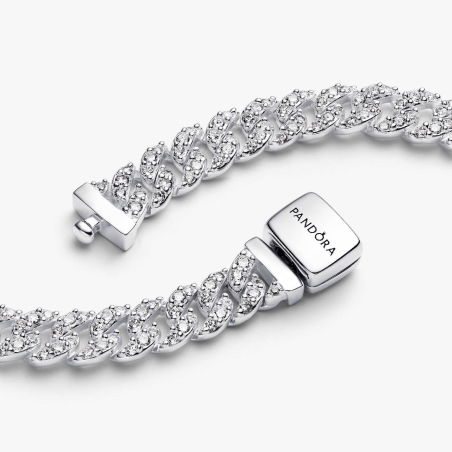 Collar Pandora Cubana Pavé 393161C01