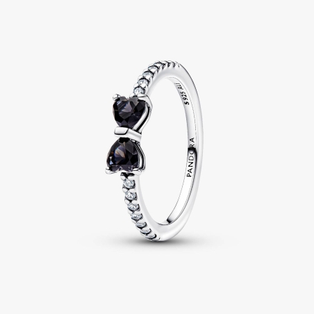 Anillo Pandora Lazo Negro Brillante 193510C03