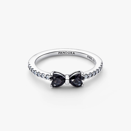 Anillo Pandora Lazo Negro Brillante 193510C03
