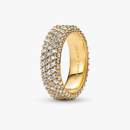 Anillo Pandora Fila Triple Pavé 162634C01