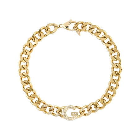 Pulsera Guess Acero G Crystal JUBN05432JWYGT