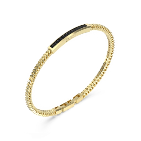Pulsera Guess Acero Noir JUMB05099JWYGS