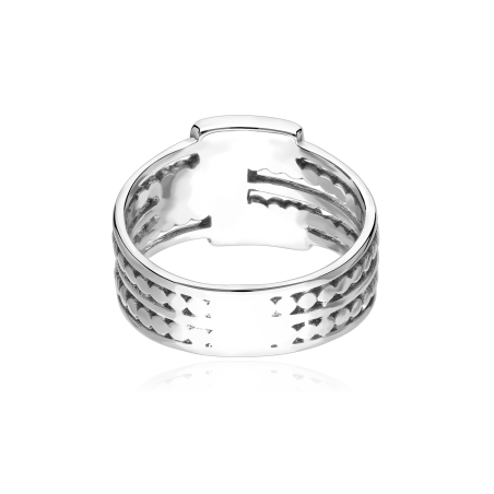 Anillo Personalizable Plata primera ley "Lalitpati"